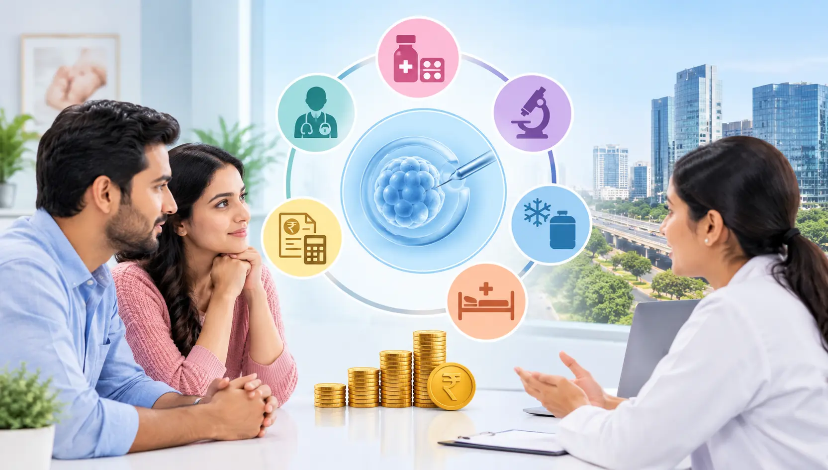 How Much Does IVF Cost in Gurgaon? A Transparent 2026 Breakdown