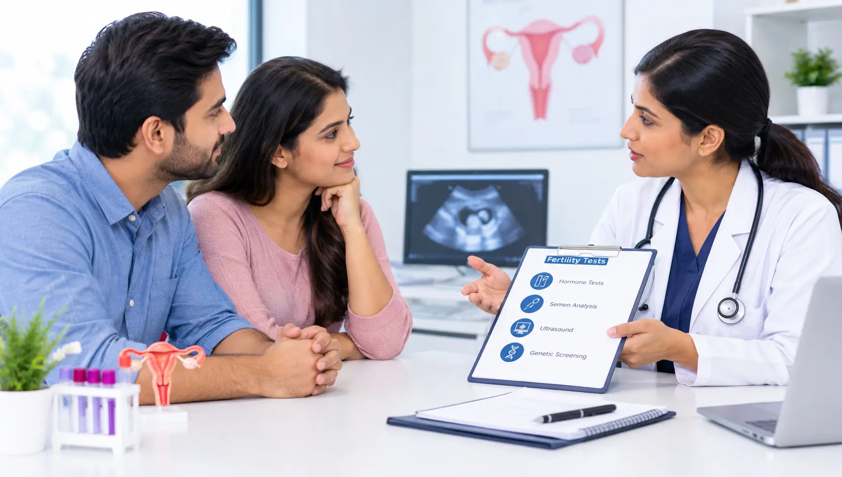 Fertility Tests for Couples: What to Expect at Your First Assessment