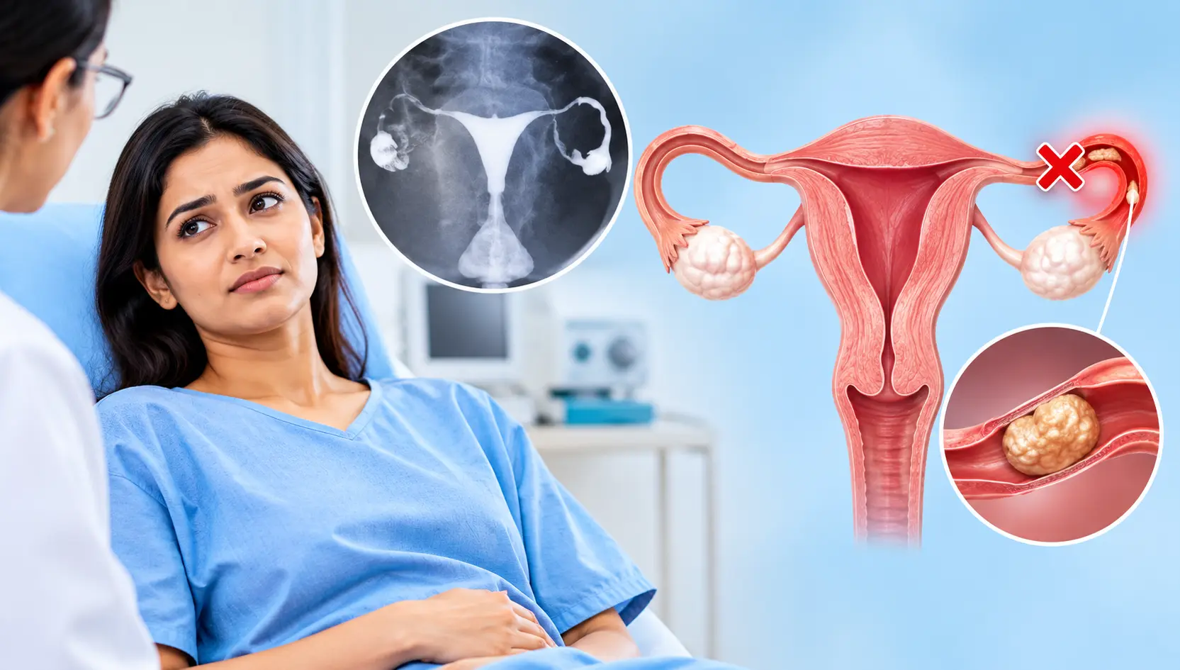 HSG Test for Blocked Fallopian Tubes: Procedure, Pain and Results